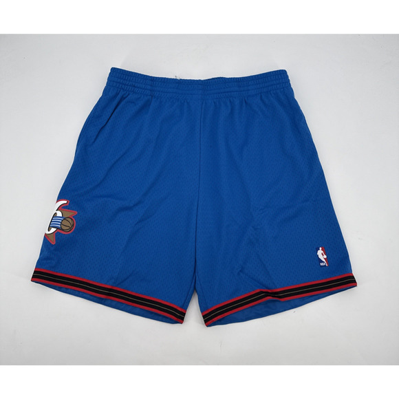 Mitchell & Ness Swingman Shorts Philadelphia 76ers Alternate 99-00 Size Small - Picture 1 of 10